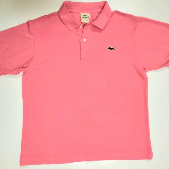 Lacoste polo shirt pink medium - Picture 1 of 3